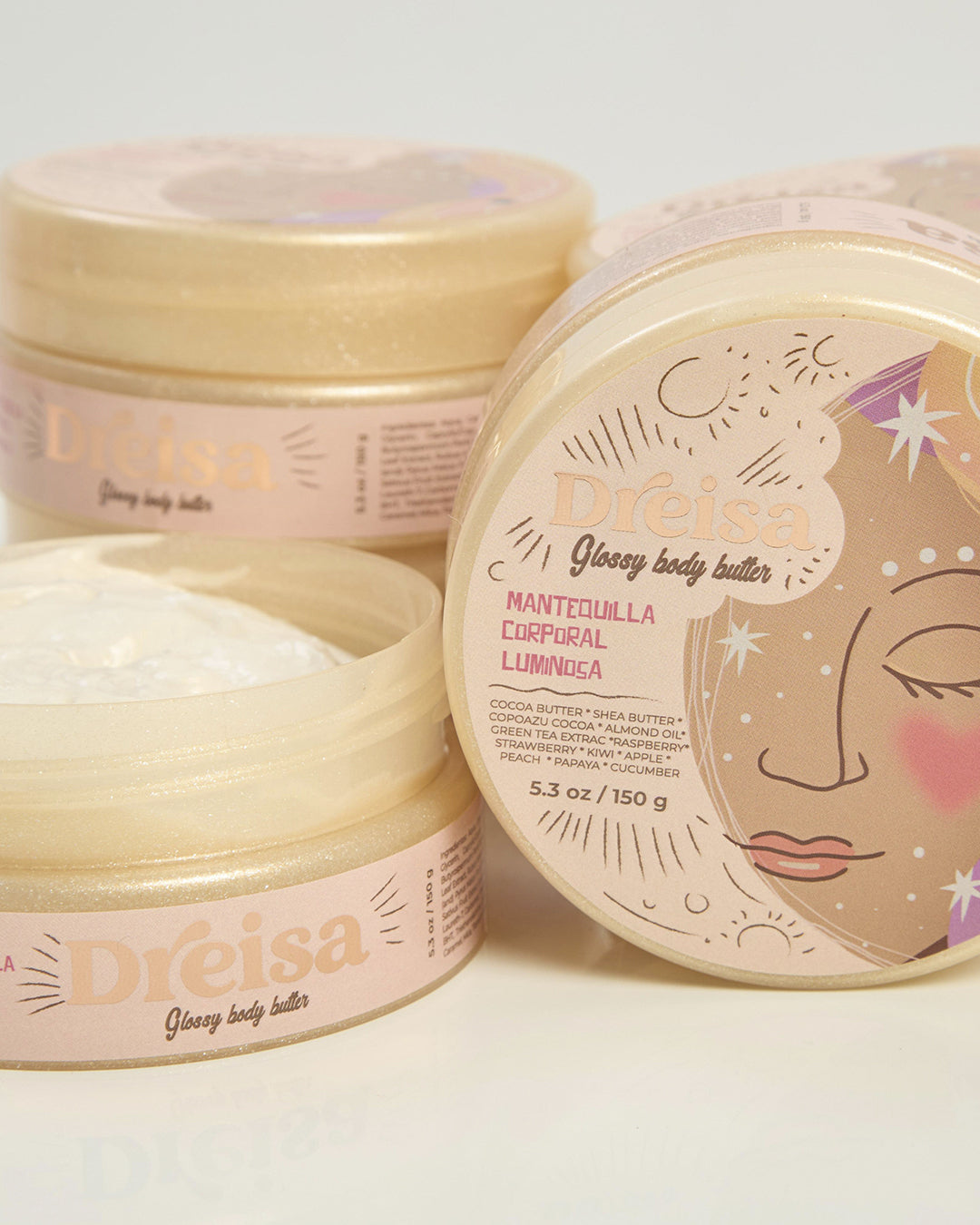 Mantequilla Corporal Luminosa Dreisa Glossy Body Butter