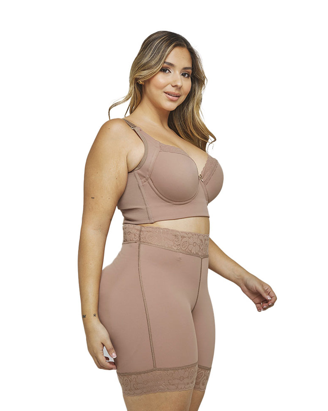 Short Faja Moldeador Thalia con Encaje